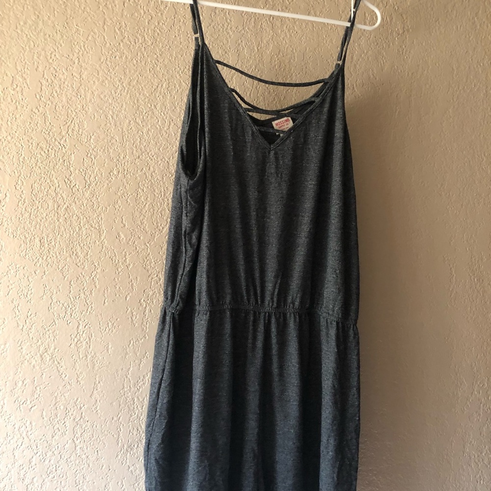 Dark Grey Romper